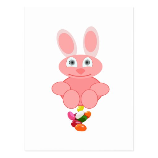 Bunny Poop Jelly Beans Postcard Zazzle