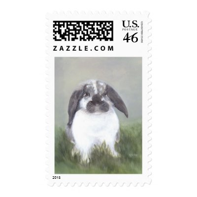 Bunny Postage by hop4joy