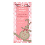 Bunny Rabbit Birthday Party Invitation