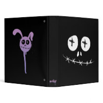 Bunny Rabbit- Emo 3 Ring Binder