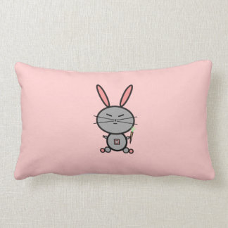 bunny lumbar pillow