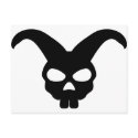 Bunny Rabbit Skull postcards