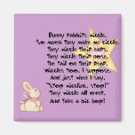 Bunny Rabbits Wiggle Magnet