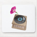 Bunny riding on the Gramophone Mousepad