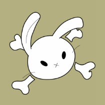 bunny skull t-shirts by crazyTees bunny skull t-shirts