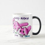 Bunny Slippers Morphing Mug mugs