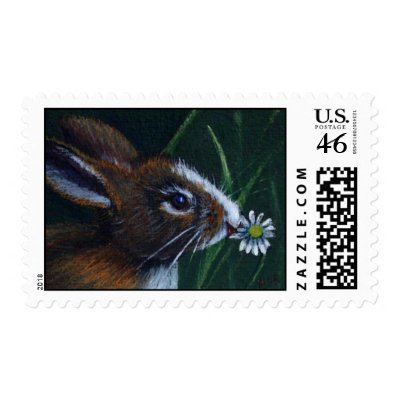 bunny stamp