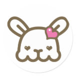 Bunny stickers
