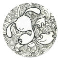 Bunny stickers