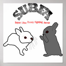 bunny, subfa print