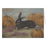 Bunny Thanksgiving Card