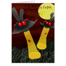Bunny UFO's Cards