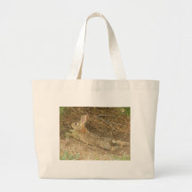 Bunny Under Pine Tree Bag