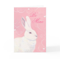 Bunny Valentine Card