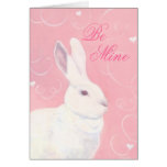 Bunny Valentine Card