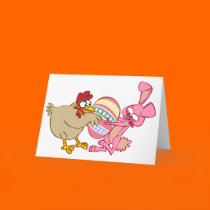 BUNNY VS CHICKEN cards