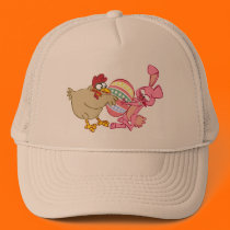 BUNNY VS CHICKEN hats