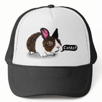 Bunny want carrot Hat hat