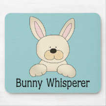 Bunny Whisperer Mouse Mat
