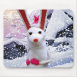 Bunny Winter Mousepad