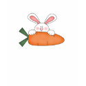 Bunny with Carrot Tshirt
