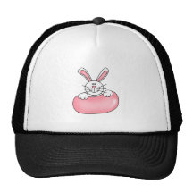 Bunny With Jelly Bean Tshirts and Gifts Mesh Hat