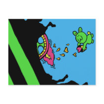 BunnyLoveNeon Postcard