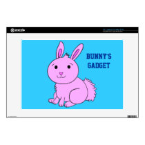 Bunny's Gadget Computer Skin 13" Laptop Decal