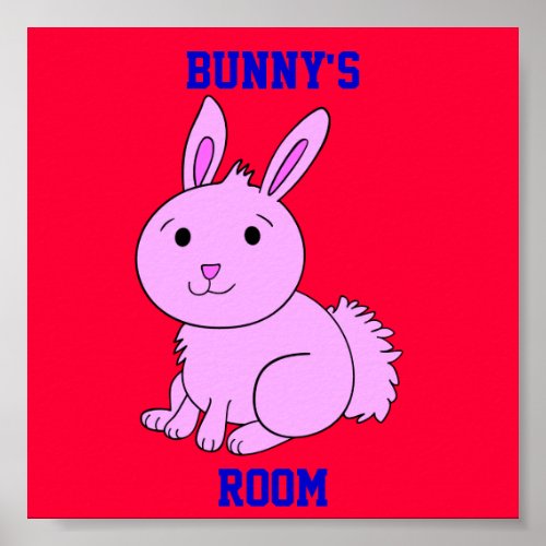 Bunny&#39;s Room Poster