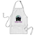 Bunnytized Cosmic Bunny Full Moon aprons by bunnychurch Bunnytized Cosmic Bunny Full Moon aprons