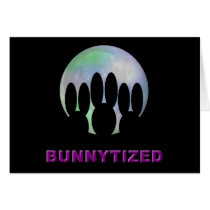 Bunnytized Cosmic Bunny Full Moon cards