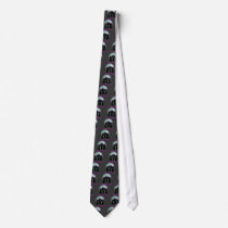 Bunnytized Cosmic Bunny Full Moon ties