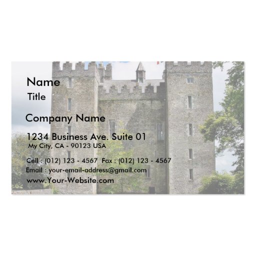 Bunratty Castles Business Card Templates
