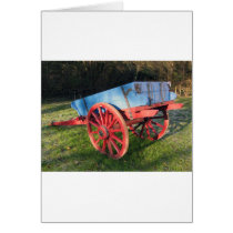 Bunratty farm cart greeting card