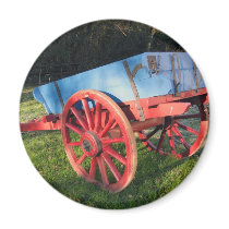 Bunratty farm cart fridge magnet