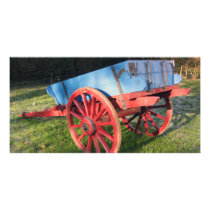 Bunratty farm cart photo card template