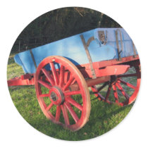Bunratty farm cart round stickers