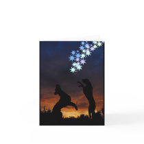 Bunte Doggenkarte cards
