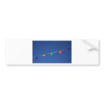 bunte Faehnchen Bumper Stickers