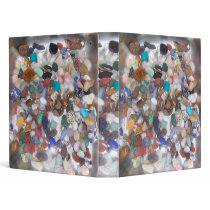 "Bunte Steine" Vinyl Binder