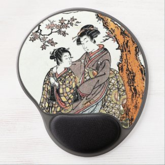 Bun'ya Yasuhide, from the series Six Poetic Immort Gel Mouse Pad