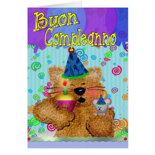 Buon Compleanno Card Zazzle