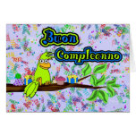 Buon Compleanno -Uccello Greeting Cards