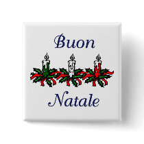 Buon Natale buttons