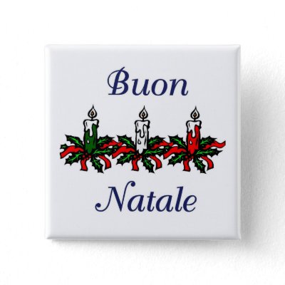 Buon Natale buttons