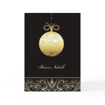 Buon Natale, Merry christmas in Italian, cards