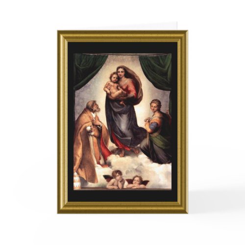Buon natale - St. Francis Prayer in Italian card