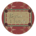 Buon Natale Stickers by Jamene Buon Natale Stickers