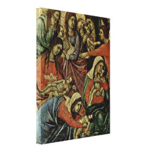 Buoninsegna - masacre del detalle de los Innocents Lona Envuelta Para Galerías