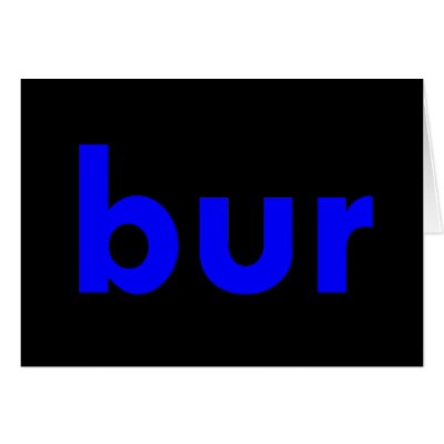 bur card by TimeStop
